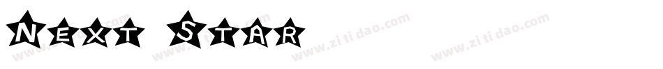 Next Star字体转换